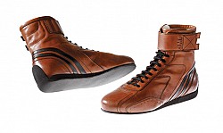 OMP IC/78201543 Ботинки/обувь (FIA) CARRERA, коричневый, р-р 43, классика