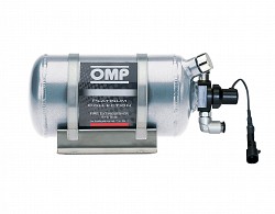 OMP CEFAL3 Extinguisher system (FIA, formula) CEFAL3, electric, aluminium, 0,9l, diam.100mm, AFFF