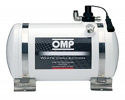OMP CESAL2 Extinguisher system (FIA) CESAL2, electric, aluminium, 4,25l, diam.160mm, AFFF
