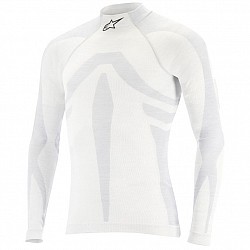 ALPINESTARS 4755016_201_XL/XXL Top underwear (FIA) ZX EVO TOP, white/grey, size XL/XXL