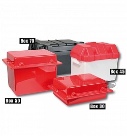 SANDTLER 990052 Battery box (for Red Top 30) 250x180x100mm, red