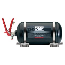 OMP CMSST1/B Replacement cylinder for fire extinguishing system CMSST1, 4,25L, steel, black