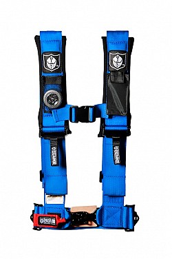 PRO ARMOR A114230VB Harness 4 Point 3" Blue
