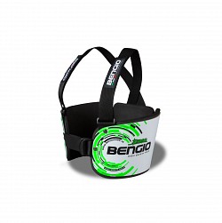 BENGIO STDXLWG BUMPER protective vest for karting, white, size XL
