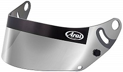 ARAI 1348 Silver/smoke Mirror Shield Visor (for GP-6, GP-6S, SK-6)