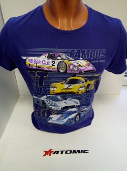 MB 80's GT Cars футболка (slim), фиолетовый, р-р M