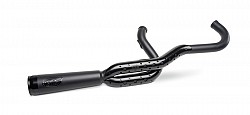 RSD 11823 SPORTSTER TRACK 2 INTO 1 HIGH PIPE BL/BL