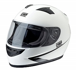 OMP SC611E020XS Шлем для картинга закрытый CIRCUIT MY2017, белый, ECE 22,05, р-р XS