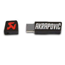 AKRAPOVIC 801608 USB Флешка 16GB 69,5x20