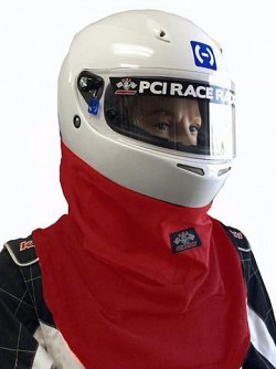P.C.I. RACE RADIOS 693 Helmet Skirt, red