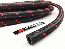ARD AR0723R-12-M Hose Stainless Steel AN12 ( Braided nylon) Red Line