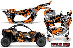 AMR RACING 871GOOR CAN-AM Maverick X3 Комплект наклеек GORILLA Orange