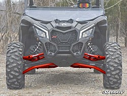 SUPER ATV AA-CA-X3-001-TU-BH-02 High Clearance Front A Arms With Uniball Can Am Maverick X3 XDS