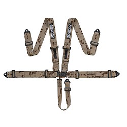 SPARCO 04806SFIVDM Safety harnesses (SFI) LATCH&LINK 04806SFI, 5 points 3"3"2", camouflage