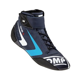 OMP IC/80724440 Ботинки для автоспорта ONE-S MY2016, FIA темно-синий/голубой, р-р 40
