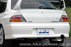 HKS 31019-AM007 Выхлопная система Silent HiPower для MITSUBISHI EVO 7/8