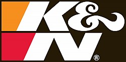 K&N 89-16189 Decal/Sticker SponsorshipDECAL; SPONSORSHIP 10-5/8" X 5-1/4"; 56 SQ", BLK