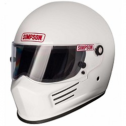 SIMPSON 6200041F Шлем для автоспорта закрытый BANDIT белый, FIA 8859-15, р-р XL