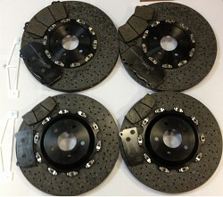 ARD 100002 CCM brake upgrade for NISSAN R35 GT-R R35 - BREMBO discs (fr. 393x35, rr. 378x34) / PAGID pads