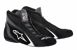 ALPINESTARS 2710518_12_7,5 Ботинки/обувь для автоспорта (FIA) SP, черный/белый, р-р 40 (7,5)