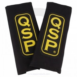 QSP QSPSCHOU Z Накладки на ремни безопасности 3", черные