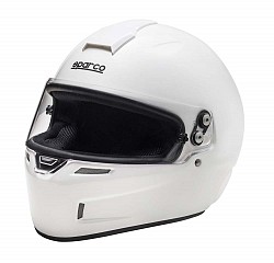 SPARCO 0033583L GP KF-4W Karting helmet, CMR 2016, carbon-kevlar, white, size L (59)