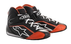 ALPINESTARS 2712518_1241_1 Karting shoes, kids TECH 1-KS, black/white/orange, size 32 (1)