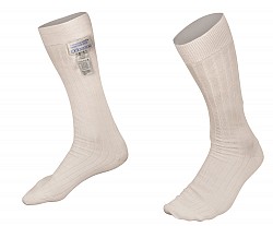ALPINESTARS 4704018_20_XL Socks ZX v2, FIA 8856-2000, white, size XL (44-45)