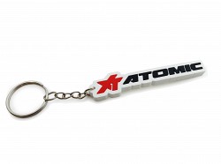 ATOMIC Key Chain White