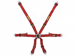 SCHROTH 94550-2 Safety belt 6-point 2 “(50 mm) PROFI 2x2 FHR (red)