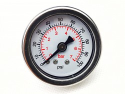 ARD 1-1 / 2" 0-100 PSI Fuel pressure gauge