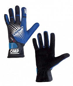 OMP KK02744E146004 Перчатки для картинга детские KS-4 my2018, синий/чёрный, р-р 4