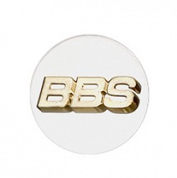 BBS P5624182 Emblem Platinum Silver Φ56
