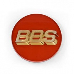BBS P5624126 Emblem Red (with Ring) Φ70