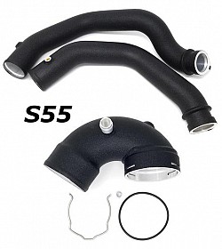 BMS M3/M4 S55 Replacement Aluminum Chargepipes and J Pipe BMW M3 F80/BMW M4 F82/M4 GTS