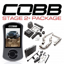 COBB FOR005002PBK FORD Stage 2+ Power Package Black F-150 Raptor 2017-2018