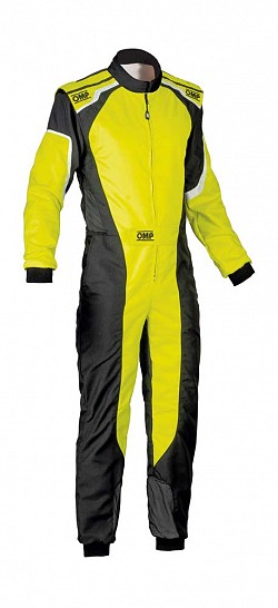 OMP KK0172717848 Suit karting KS-3 my2019, CIK, yellow/black, size 48