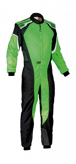 OMP KK0172727454 Suit karting KS-3 my2019, CIK, green/black, size 54