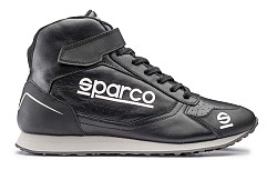 SPARCO 00126543NR Co-driver/mechanic's shoes MB CREW, FIA 8856-2000, black, size 43