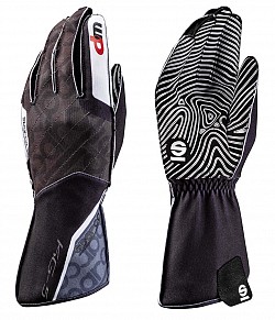 SPARCO 002552WP11NR Karting gloves MOTION KG-5WP, waterproof, black, size 11