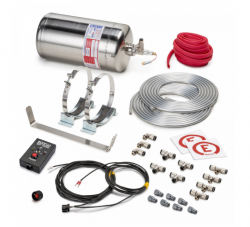 SPARCO 014772EXL Electric extinguishing system, FIA 2000, 4.25 l, AFFF, INOX