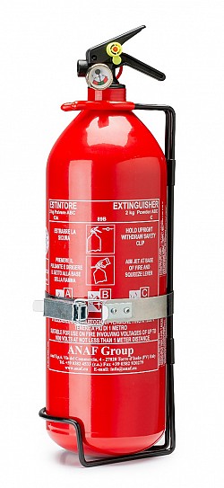 SPARCO 014773BSS2 Fire extinguisher, Novec + AFFF, EN3, 2 liters