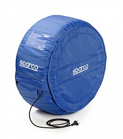 SPARCO 2980633404RLAAZ Tyre warmers, 4 wheels, RALLY SPC, analogue, blue