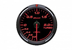 DEFI DF06505 Red Racer boost pressure gauge 52mm