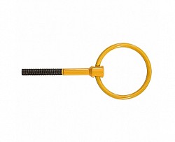 OMP EB/576 Буксировочный крюк (FIA) TOW HOOK, желтый, сталь, диам.80мм