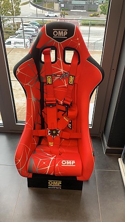 OMP HA/773E/ATOMIC Racing seat WRC Art Atomic, FIA