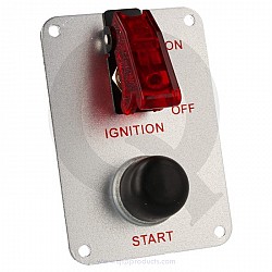 QSP QE6009 Startpanel Ignition + Start,95x65 mm