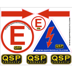 QSP QSTICK-112 Set of emergency stickers