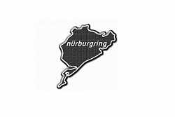 NURBURGRING 151101212018 Наклейка NURBURGRING 3D 6cm Carboxylic