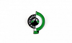 NURBURGRING 257101504999 Значек Historic logo зеленый